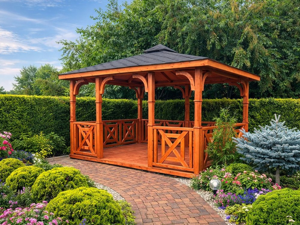 P4a rectangular arbor