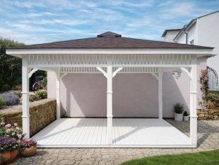 Rectangular gazebo P8 3 x 3 m 9 m2