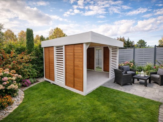 Rectangular gazebo P13 4 x 4 m 16m2