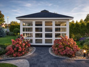 P14 rectangular gazebo 4 x 3 m 12 m2