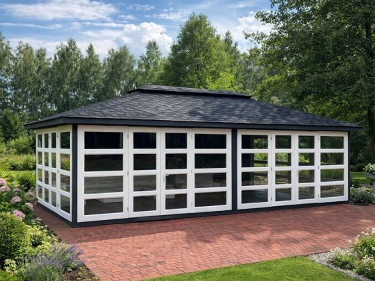 Gazebo P14 rectangular 8 x 4 m 32m2