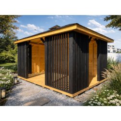 Rechteckiger Pavillon P15 4x3m 12m2