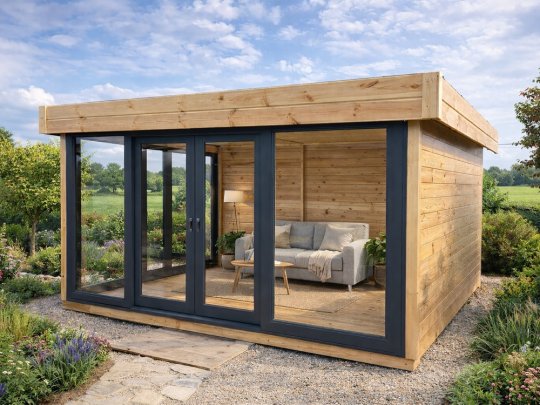 Altana prostokątna P16 przeszklona 4x3m 12m2