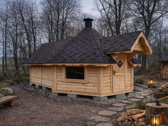 Altana sześciokątna S7b 3,6m Grill