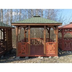 Altana prostokątna P4 3x3m z ekspozycji Kowale 21