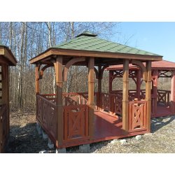 Altana prostokątna P4 3x3m z ekspozycji Kowale 21