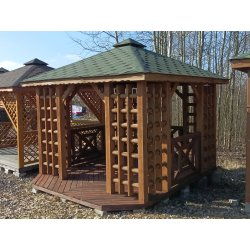 Altana prostokątna Staropolska 3x3m z ekspozycji Kowale 21