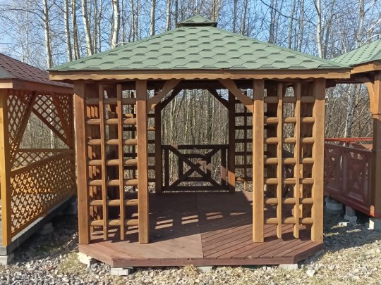 Altana prostokątna Staropolska 3x3m z ekspozycji Kowale 21