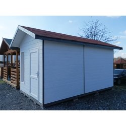 Domek narzędziowy N5 2,5x4,5m z ekspozycji Kowale 21