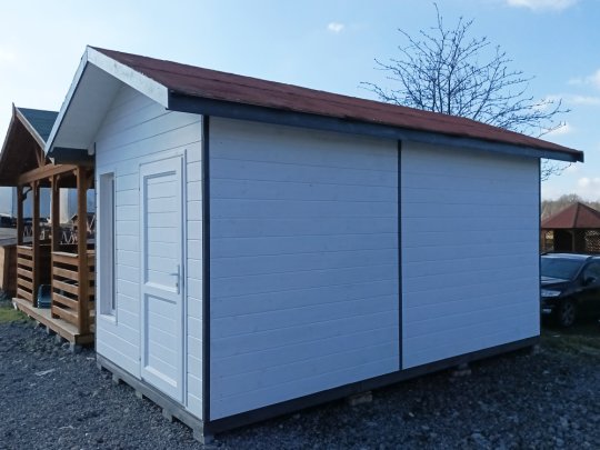 Domek narzędziowy N5 2,5x4,5m z ekspozycji Kowale 21