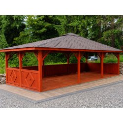 Altana prostokątna P6 6x4m 24m2