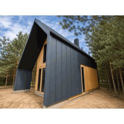 Akazien-Sommerhaus 5,8 x 8,4 m 45,89 m²