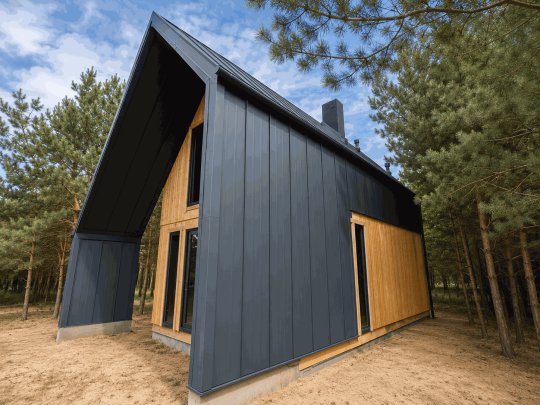 Akazien-Sommerhaus 5,8 x 8,4 m 45,89 m²