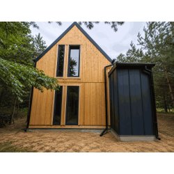 Akazien-Sommerhaus 5,8 x 8,4 m 45,89 m²