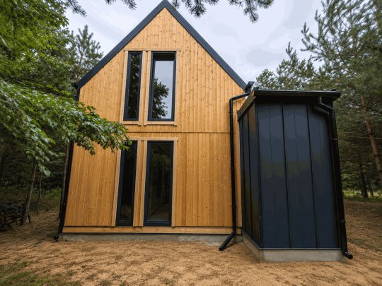 Akazien-Sommerhaus 5,8 x 8,4 m 45,89 m²