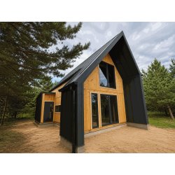 Akazien-Sommerhaus 5,8 x 8,4 m 45,89 m²