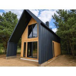 Akazien-Sommerhaus 5,8 x 8,4 m 45,89 m²