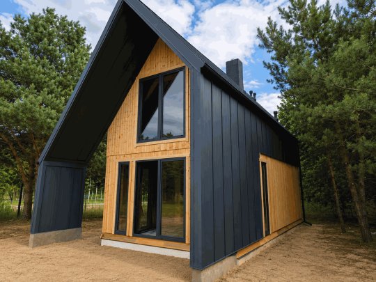 Akazien-Sommerhaus 5,8 x 8,4 m 45,89 m²