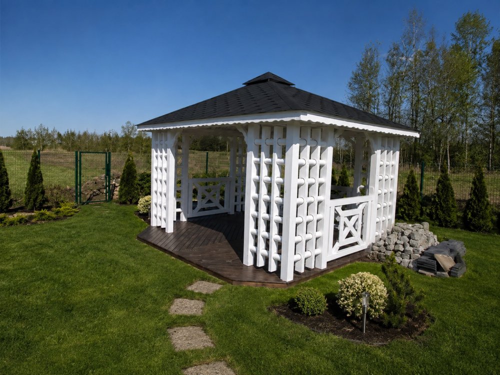 Gazebo Staropolska 1 rectangular 4 x 4 m 16 m2