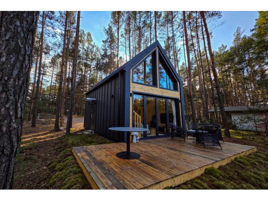 Dom drewniany Nowoczesna Stodoła B1 7,74 x 4,5m