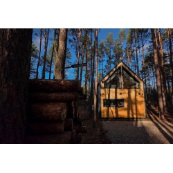 Dom drewniany Nowoczesna Stodoła B1 7,74 x 4,5m
