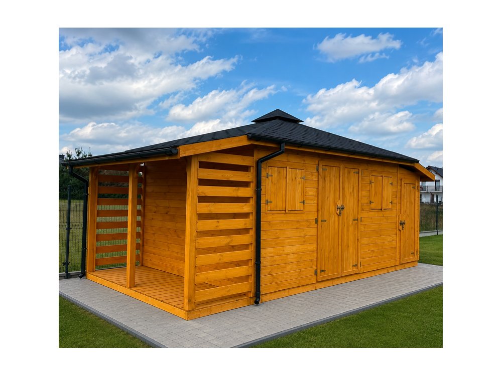 Domek narzędziowy N3 4x3m 12m2