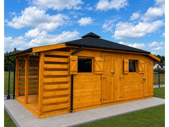 Domek narzędziowy N3 4x3m 12m2