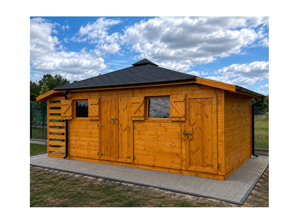 Domek narzędziowy N3 4x3m 12m2