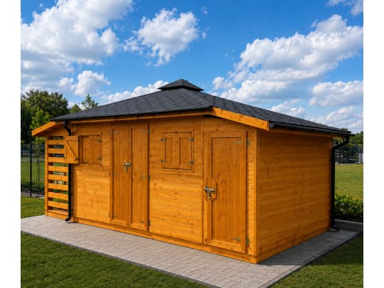 Domek narzędziowy N3 4x3m 12m2