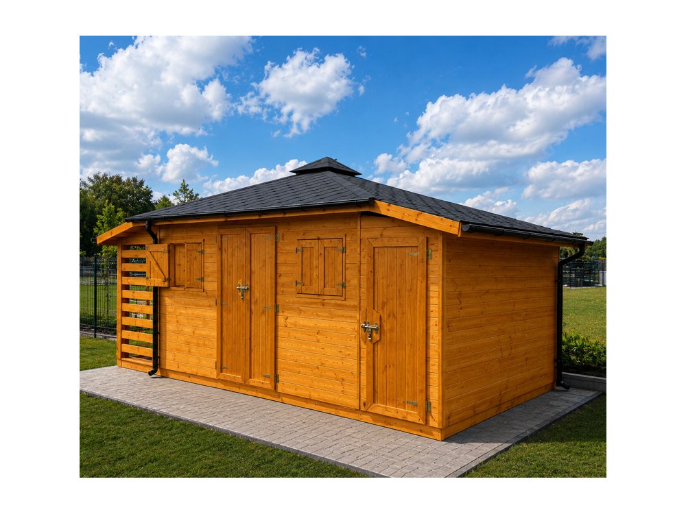 Domek narzędziowy N3 4x3m 12m2
