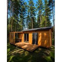Domek letniskowy Świerk  8,3 x 3,6 m 30m2