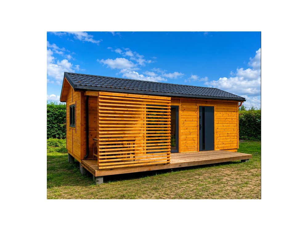 Domek letniskowy Świerk  8,3 x 3,6 m 30m2