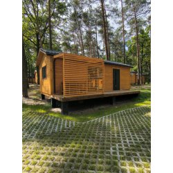 Domek letniskowy Świerk  8,3 x 3,6 m 30m2