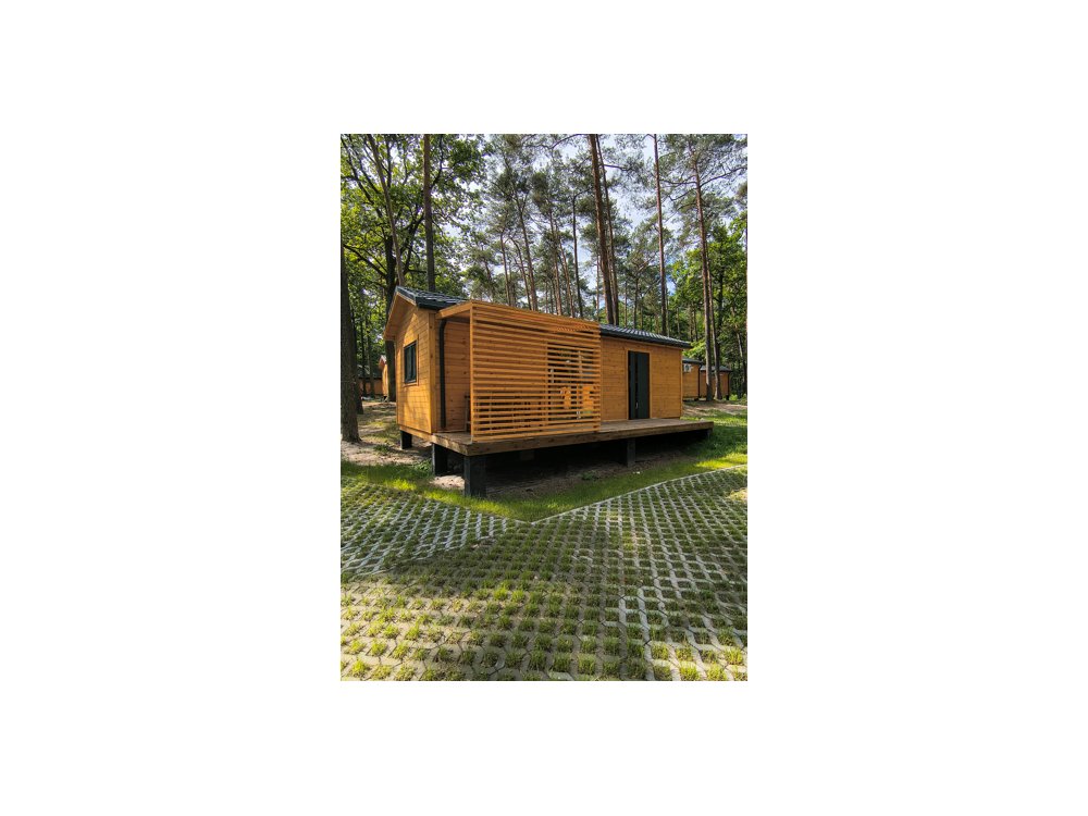 Domek letniskowy Świerk  8,3 x 3,6 m 30m2