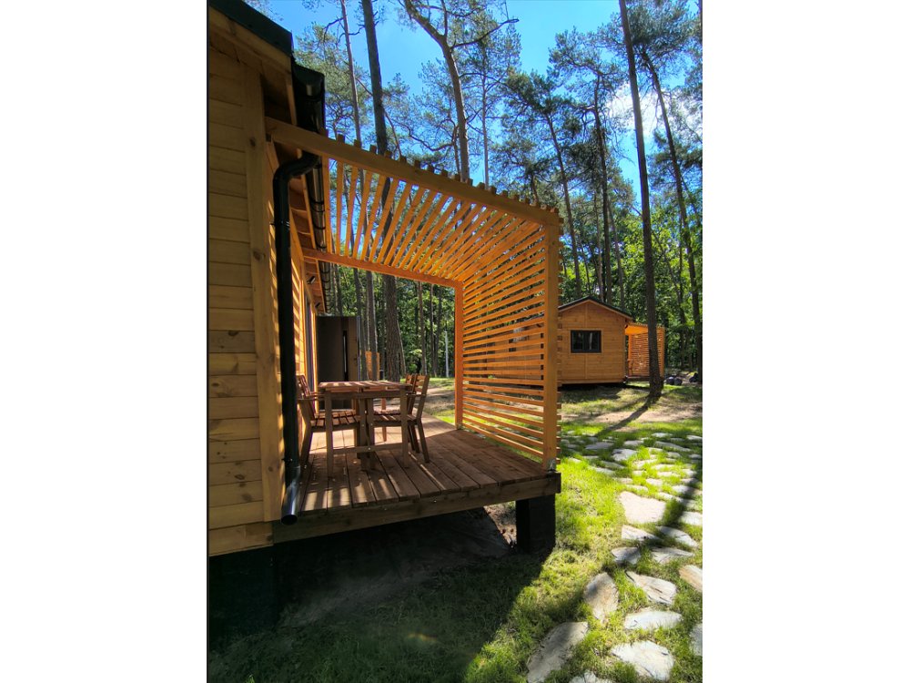 Domek letniskowy Świerk  8,3 x 3,6 m 30m2