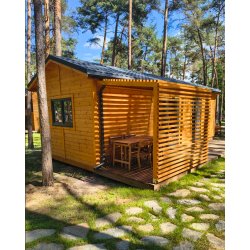 Domek letniskowy Świerk  8,3 x 3,6 m 30m2