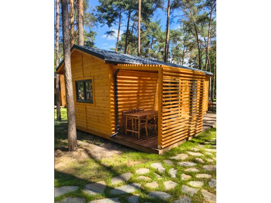 Domek letniskowy Świerk  8,3 x 3,6 m 30m2
