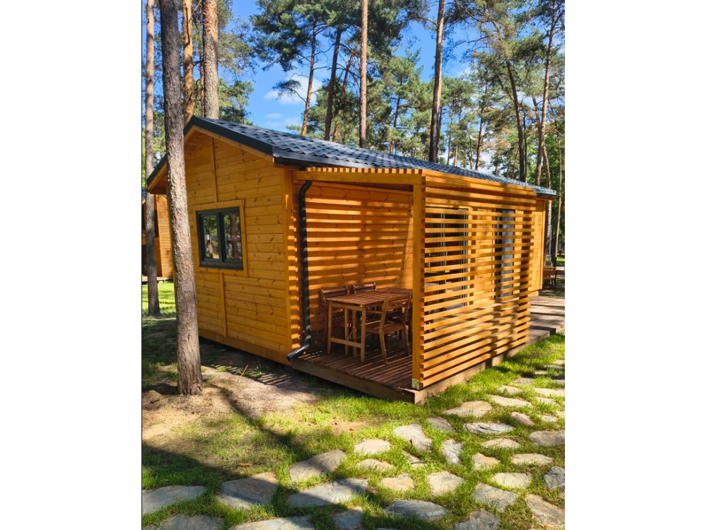 Domek letniskowy Świerk  8,3 x 3,6 m 30m2