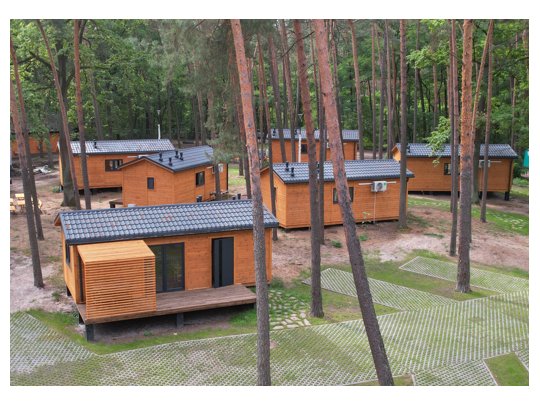 Domek letniskowy Świerk  8,3 x 3,6 m 30m2