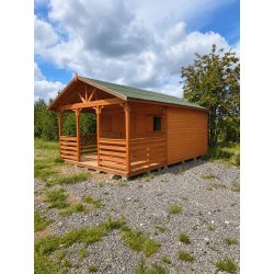 Domek Narzędziowy N5 4x4m + taras 4x2m z ekspozycji Kowale 21