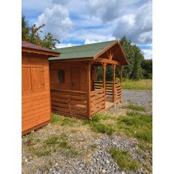 Domek Narzędziowy N5 4x4m + taras 4x2m z ekspozycji Kowale 21