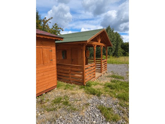 Domek Narzędziowy N5 4x4m + taras 4x2m z ekspozycji Kowale 21
