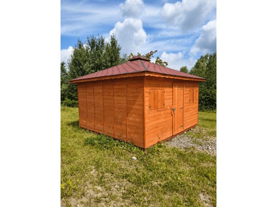 Domek narzędziowy N4 4x4m z ekspozycji Kowale 21