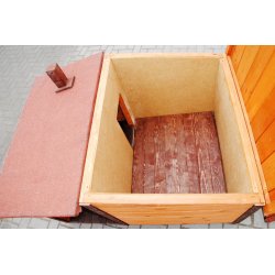 Große Hundehütte mit Vorraum