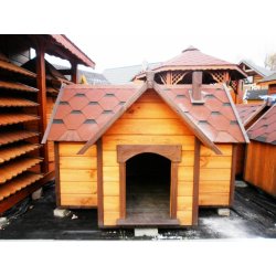 Big doghouse with porch