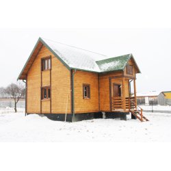 Dom letniskowy Lusek 8 x 7,18m 61,91m2