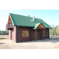 Dom letniskowy Jawor 6 x 8m 69,17m2