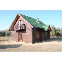 Dom letniskowy Jawor 6 x 8m 69,17m2