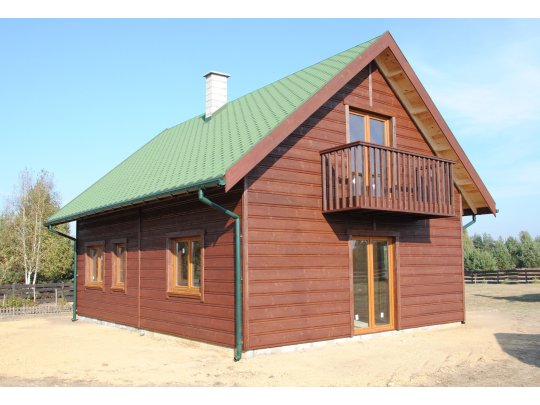 Dom letniskowy Jawor 6 x 8m 69,17m2