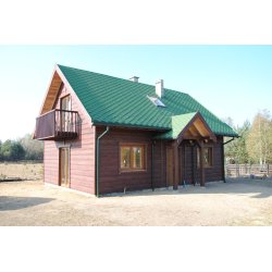 Dom letniskowy Jawor 6 x 8m 69,17m2